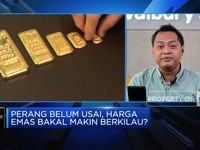 Perang Belum Usai, Harga Emas Kuat Bertahan di Atas USD2.000?