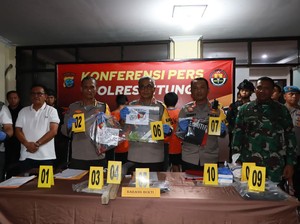 Polisi Tetapkan 7 Tersangka Bentrok Massa Bela Palestina Vs Ormas di Bitung