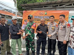 Kapolsek Setiabudi Minta Siskamling Wajibkan Tamu Lapor Diri 1 x 24 Jam