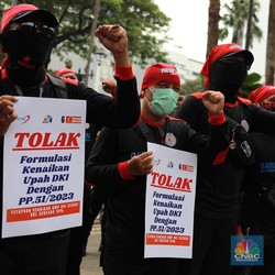 Warga Jakarta Hindari Lokasi Ini, Ada Demo Buruh Besar-besaran