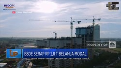 BSDE Serap Rp 2,8 T Belanja Modal
