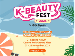 K-BEAUTY FEST 2023: Festival K-Beauty Sukses Digelar di Central Park, Jakarta