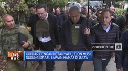 Kopdar Dengan Netanyahu, Elon Musk Dukung Israel Lawan Hamas