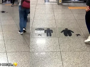 Viral Tanda Tubuh Gemuk di Stasiun Korea, Fatphobia Jadi Bahasan
