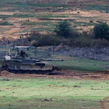 Potret Tank Israel Balik ke Gaza, Bersiap Perang Lagi