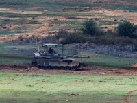 Potret Tank Israel Balik ke Gaza, Bersiap Perang Lagi