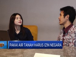 Pakai Air Tanah Harus Izin Negara