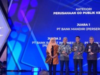 Bank Mandiri Juara 1 di Penghargaan Annual Report Award 2022