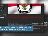 KPU Dibobol Hacker, Data 204 Juta Warga RI Dijual Di Internet