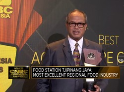 Food Station Raih "Most Excellent Regional Food Industry"
