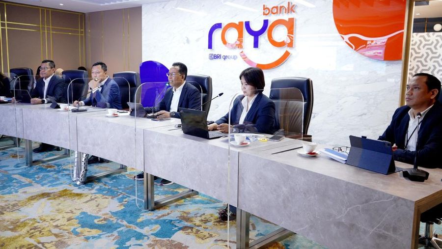 Jajaran Manajemen Bank Raya