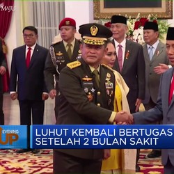 Luhut Terharu Dipelantikan Kasad