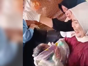 Haru, Ibu Muda Melahirkan di Kapal Cepat saat Perjalanan Menuju Kepri