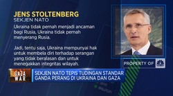 NATO Tepis Tudingan Standar Ganda Perang di Ukraina & Gaza
