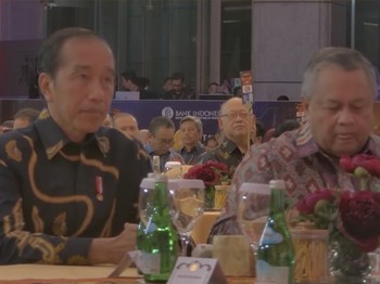 Simak Pidato Lengkap Jokowi di Depan Bankir & Pengusaha