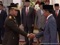 Sah! Jokowi Lantik Maruli Simanjuntak Jadi KSAD
