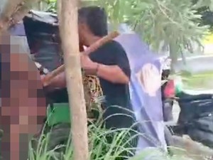 Detik-detik Pria Tua di Medan Kepergok Mesum Sejenis, Sempat Dilibas Kayu