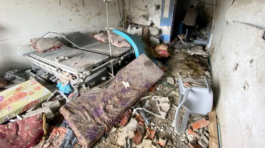 Israel serang RS Indonesia di Jalur Gaza. (Dok. Media Sosial)