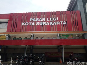 Kondisi Pasar Legi Solo Usai Dibangun, Pedagang Mengeluh Sepi Pembeli