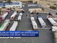 Truk Bantuan Kemanusiaan Bergerak Dari Israel Menuju Gaza