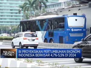 BI Ramal Ekonomi RI Bisa Sentuh 5,5% Di Tahun Politik