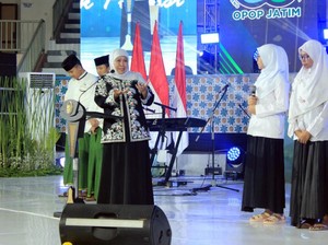 Hadiri Jambore OPOP di Pasuruan, Khofifah Ajak Santri Jadi Pengusaha