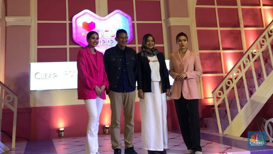 Lazada Fest 12.12 (CNBC Indonesia/Rindi Salsabilla)