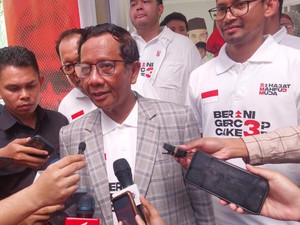 Mahfud Tak Ingin Jadi Ban Serep Jika Jadi Wapres