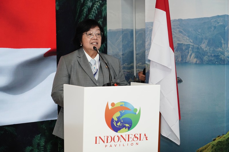 Menteri LHK Siti Nurbaya Bakar. Menteri LHK Siti Nurbaya Bakar. (CNBC Indonesia/Muhammad Iqal)