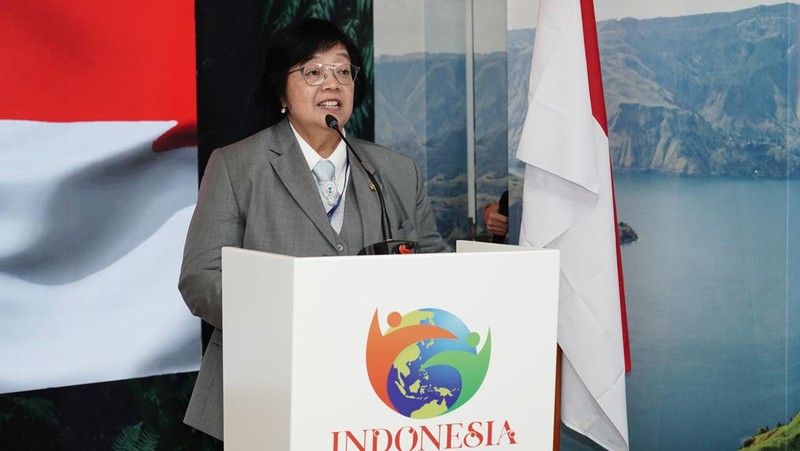 Menteri LHK Siti Nurbaya Bakar. (CNBC Indonesia/Muhammad Iqal)