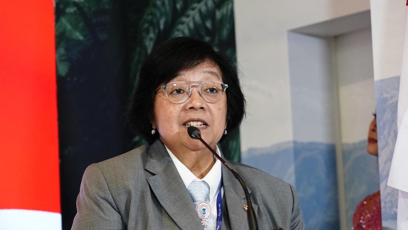 Menteri LHK Siti Nurbaya Bakar. (CNBC Indonesia/Muhammad Iqal)