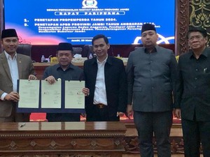 Tok! DPRD Setujui APBD Provinsi Jambi 2024 Sebesar Rp 5,1 Triliun