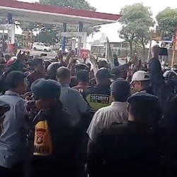 Buruh Demo Besar-besaran, Polisi Ingatkan Agar Lewat Tol MBZ