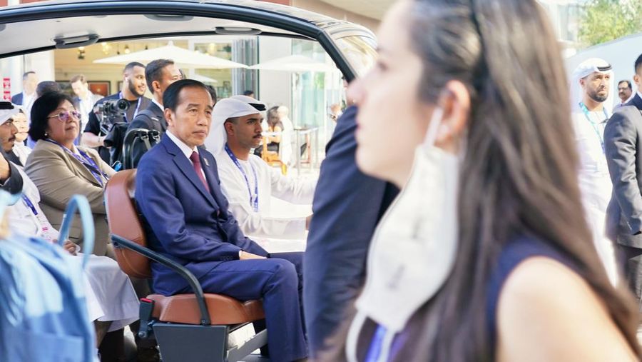 Aktivitas Jokowi di COP28 Dubai. (Dok. KLHK)