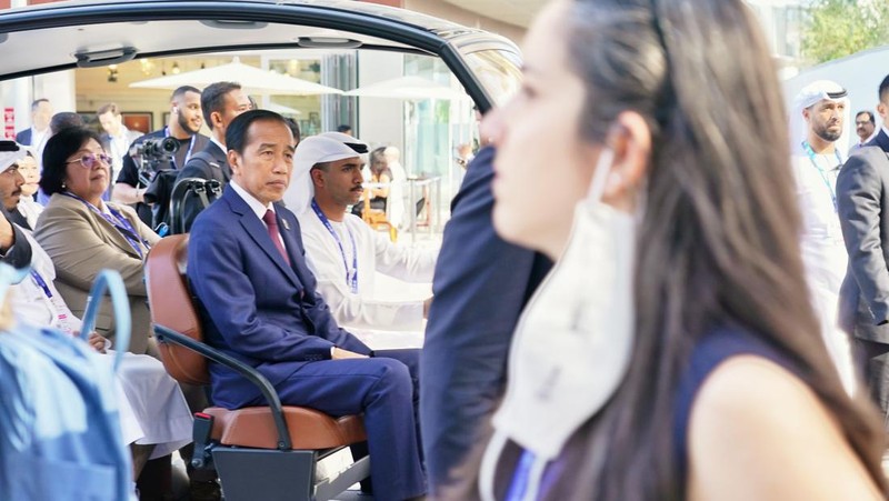 Aktivitas Jokowi di COP28 Dubai. (Dok. KLHK)