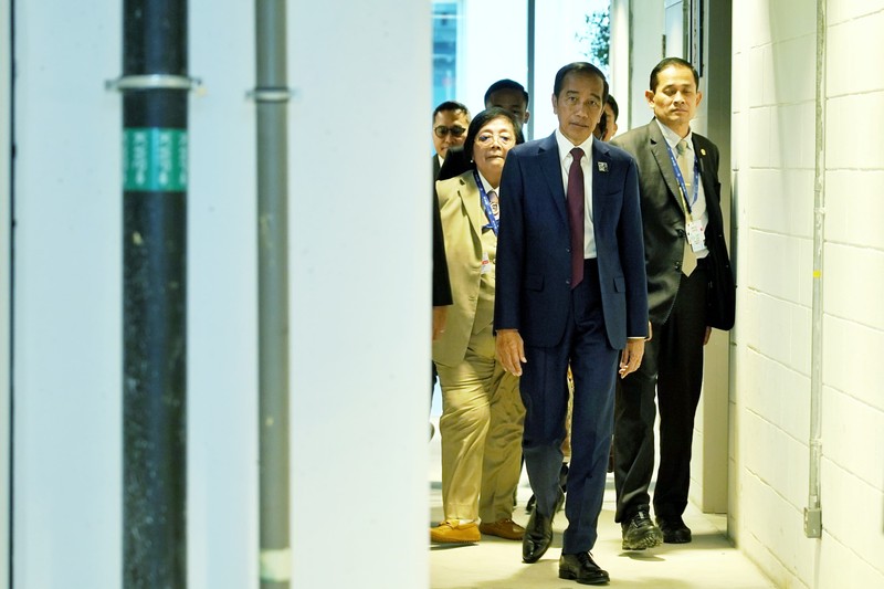 Aktivitas Jokowi di COP28 Dubai. (Dok. KLHK)