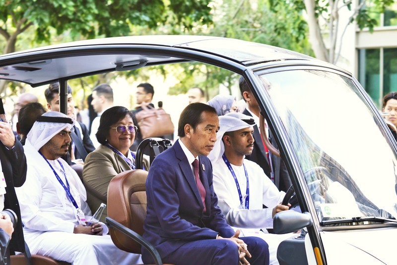 Aktivitas Jokowi di COP28 Dubai. Aktivitas Jokowi di COP28 Dubai. (Dok. KLHK)