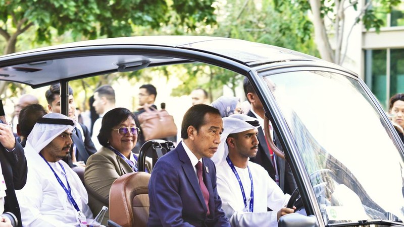 Aktivitas Jokowi di COP28 Dubai. (Dok. KLHK)
