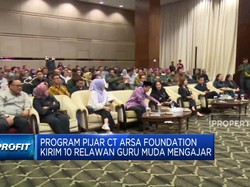 Video: Program Pijar CT Arsa Foundation Kirim Relawan Guru