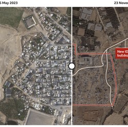 Kejamnya Israel, Satelit Tunjukkan Kehancuran Gaza