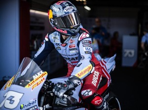 Kontrak Lanjut, Logo Antangin Nempel di Baju Balap-Motor Marquez