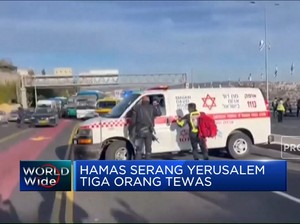 Video: Hamas Serang Yerusalem Tiga Orang Tewas