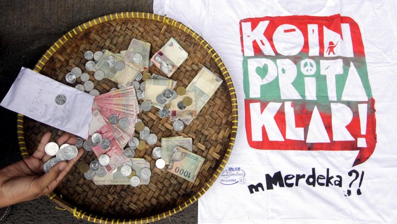 Pecahan uang logam Rp500 TE 1997. (Dok: Bank Indonesia)
