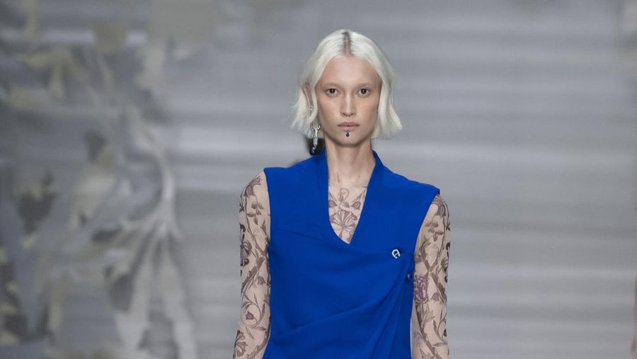 Koleksi Aigner di Milan Fashion Week. (Dok. Aigner)