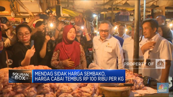 Mendag Sidak Pasar, Kaget Beberapa Harga Pangan Masih Mahal