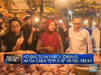 Mendag Sidak Pasar, Kaget Beberapa Harga Pangan Masih Mahal