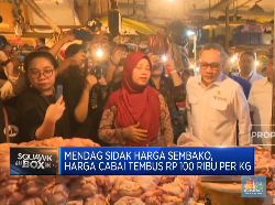 Mendag Sidak Pasar, Kaget Beberapa Harga Pangan Masih Mahal