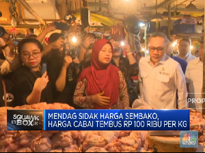 Mendag Sidak Pasar, Kaget Beberapa Harga Pangan Masih Mahal