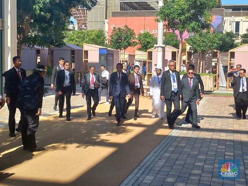 Aktivitas Jokowi di COP28 Dubai. Aktivitas Jokowi di COP28 Dubai. (Dok. KLHK)