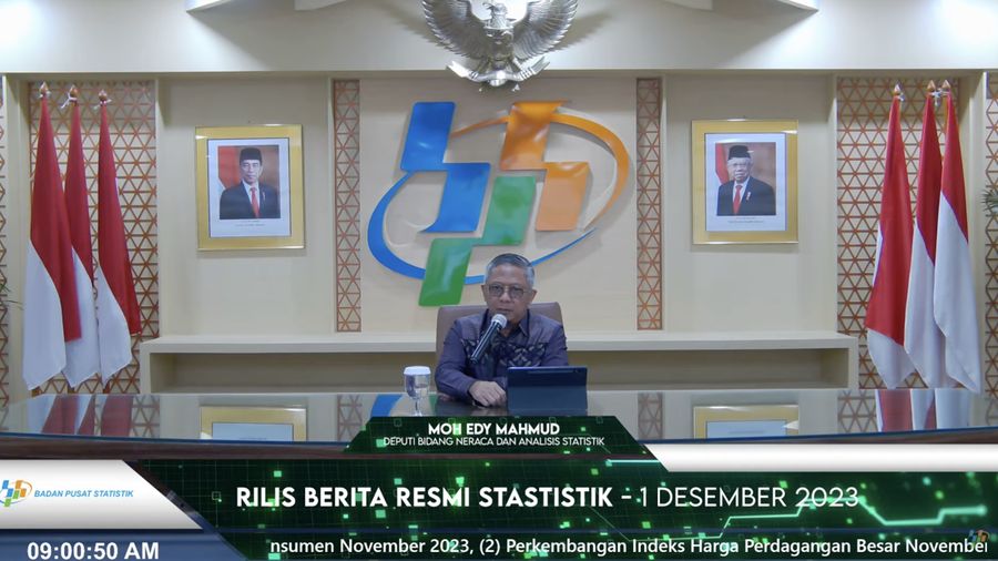 Rilis BRS Jumat (1/12/2023). (Tangkapan layar Youtube)